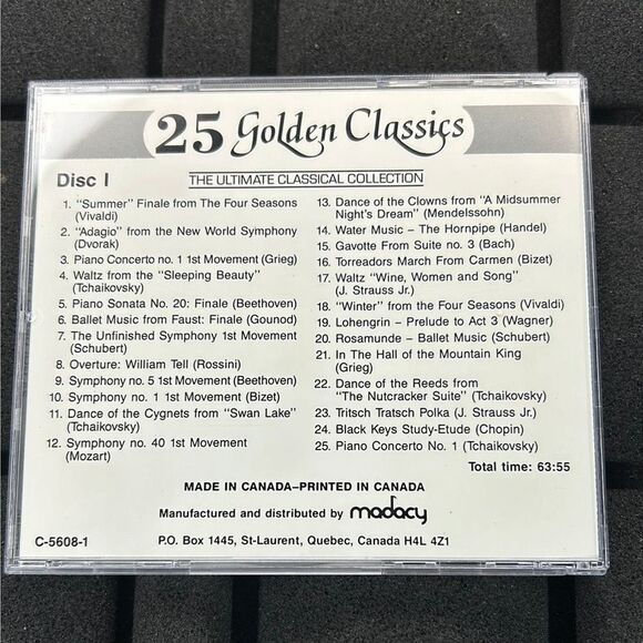 ANTONIO VIVALDI - 100 Golden Classics  Collection 4+hr 4 CD used 0124 - Picture 4 of 7